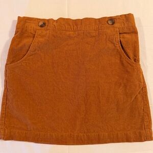 Kids Corduroy Skirt Copper Key